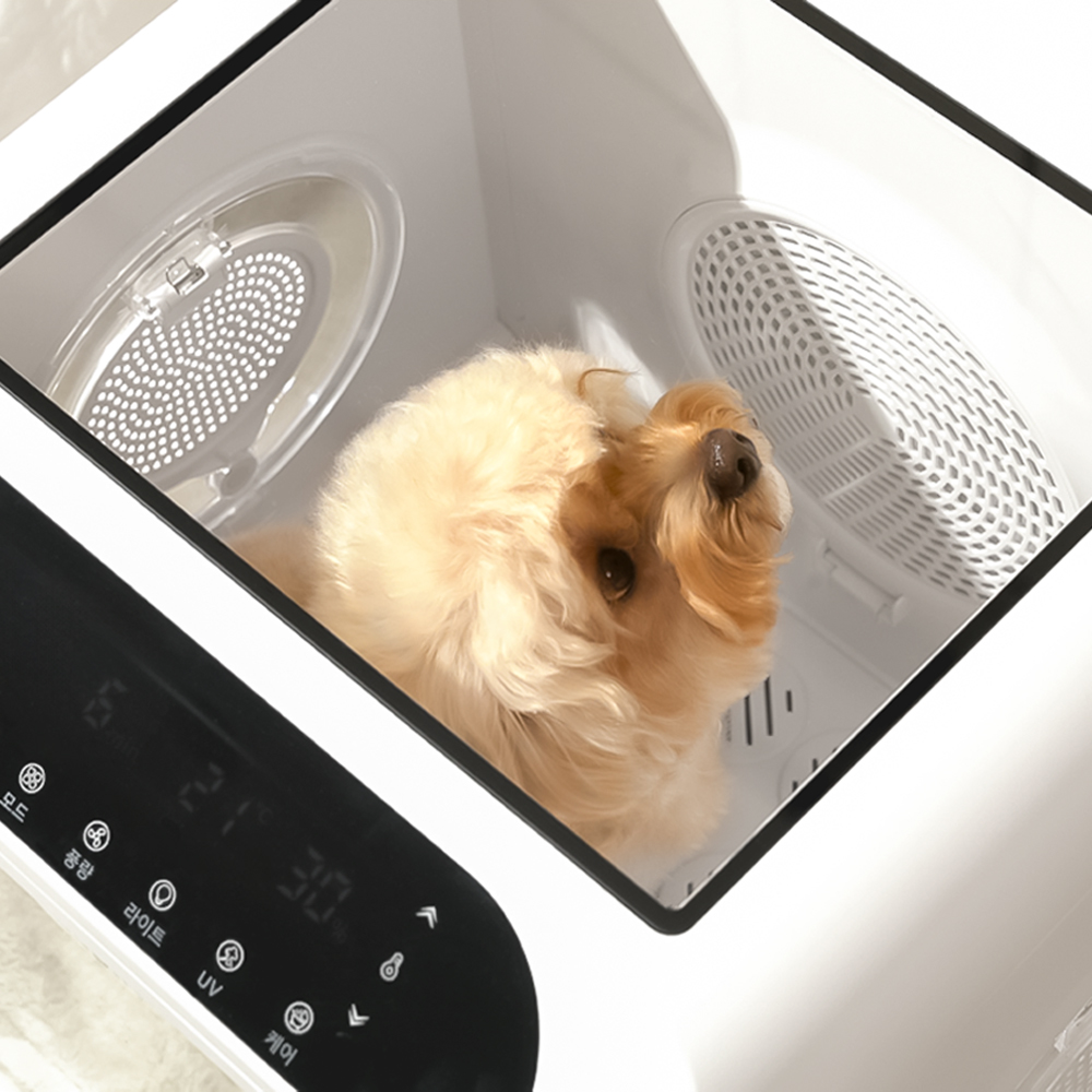 [저소음/음이온] 라빌리 펫드라이룸 강아지 고양이 드라이기 반려동물 털 건조기 털말리기