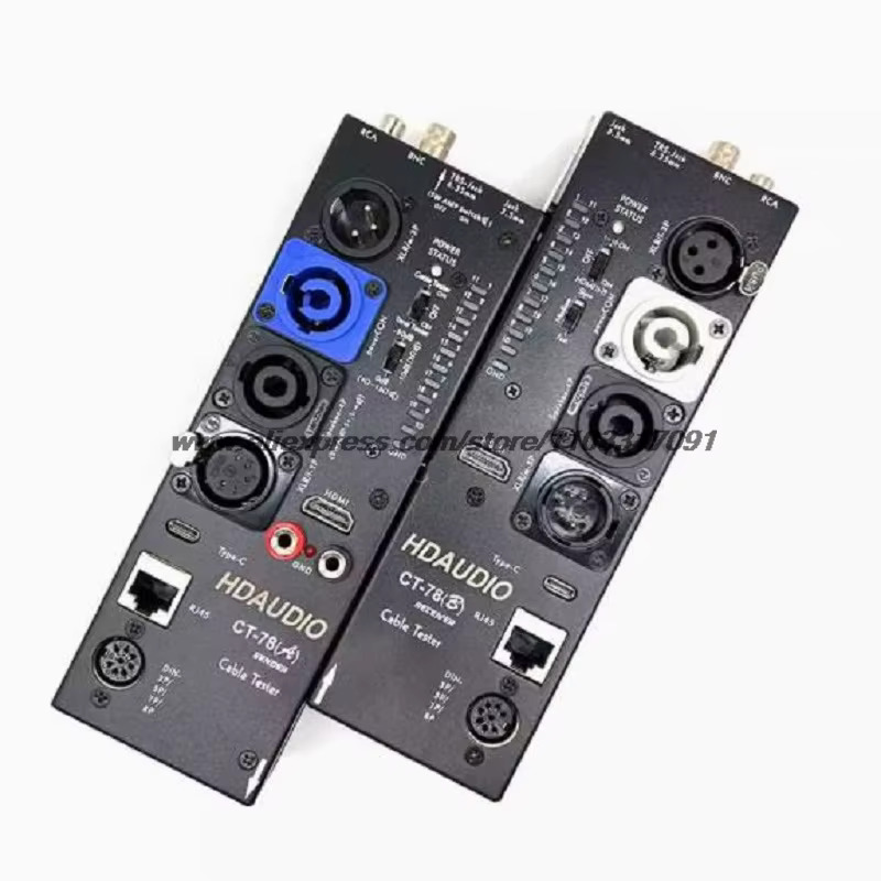 CT78 분리 라테스터 XLR 신호 HDMI 자동 오디오 사이드 16 가지 측정 가능