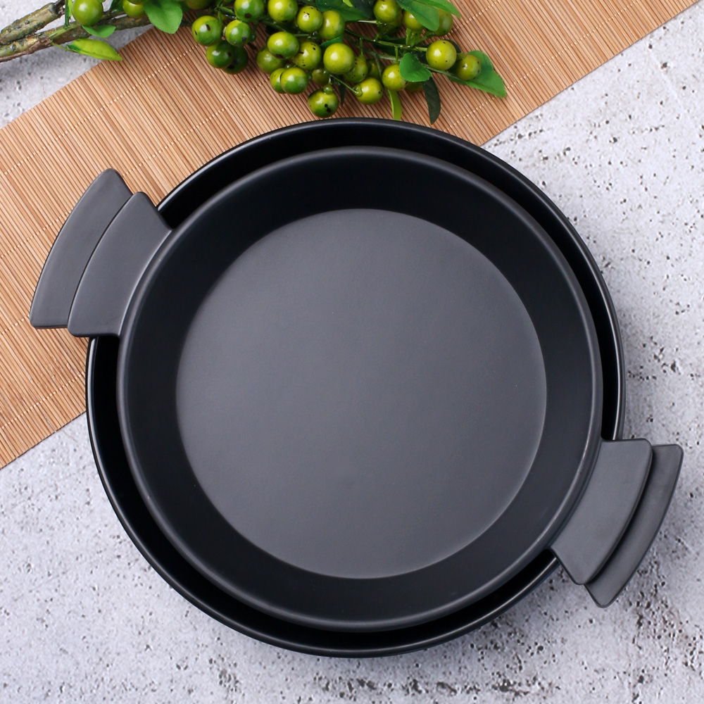 먹토 멜라민 그릇 앞 접시 나눔 반찬 중국집 식당 업소용 식기 19.5cm, 빠에야그릇 - 상세 이미지 3