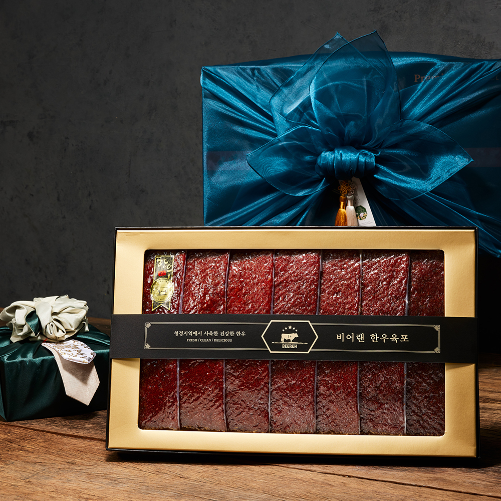 비어랜 최상급한우 육포선물세트 한우육포 소고기 명절 300g 420g 660g