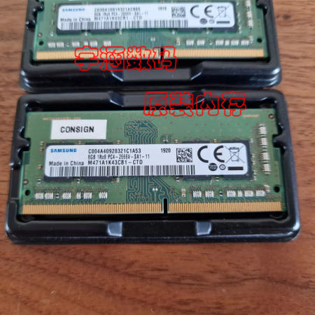 삼성 정품 8G DDR4 1RX8 PC4-2666V M471A1K43CB1-CTD 노트북 메모리 스틱