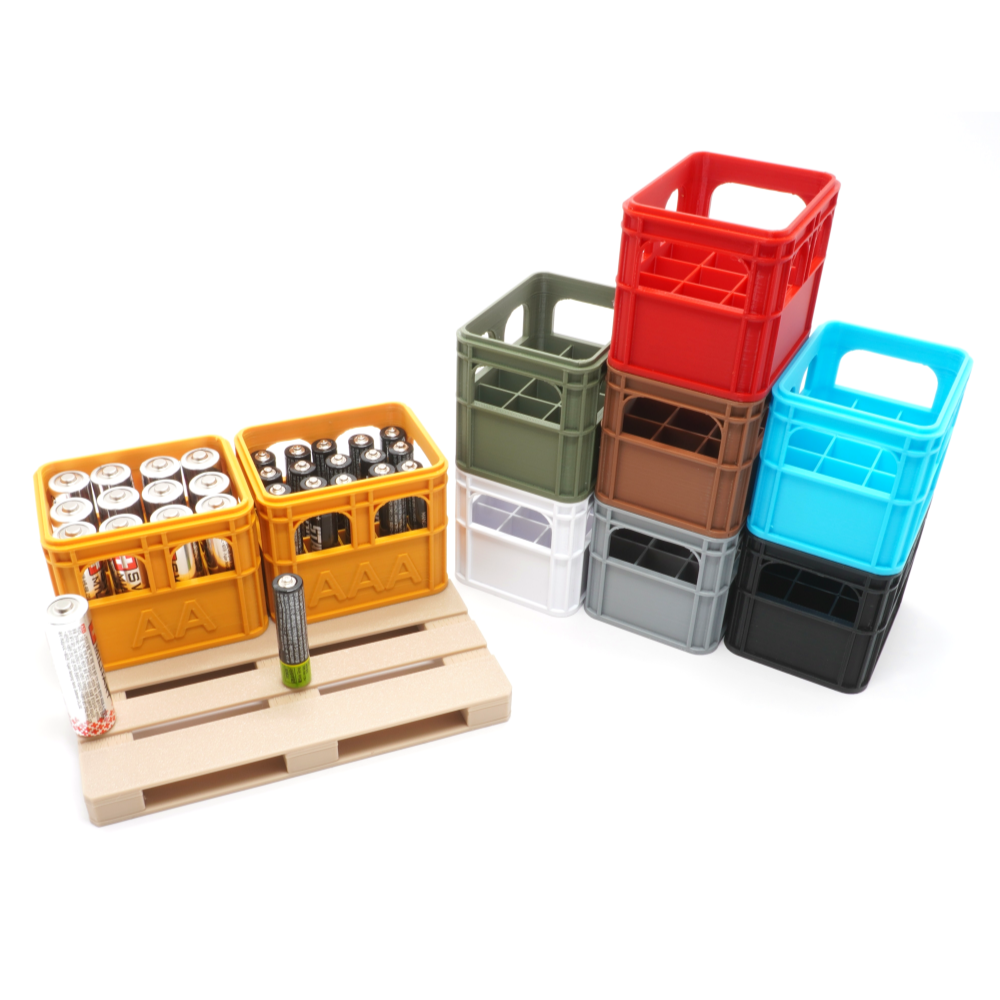 건전지 보관함 배터리 홀더 정리 케이스 맥주 우유 박스 다용도 AA AAA 9V 18650 제품 이미지