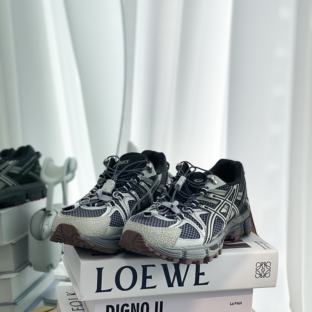 아식스 젤 카하나 8 FL 카본 블랙 그레이 올리브 이미지 6
