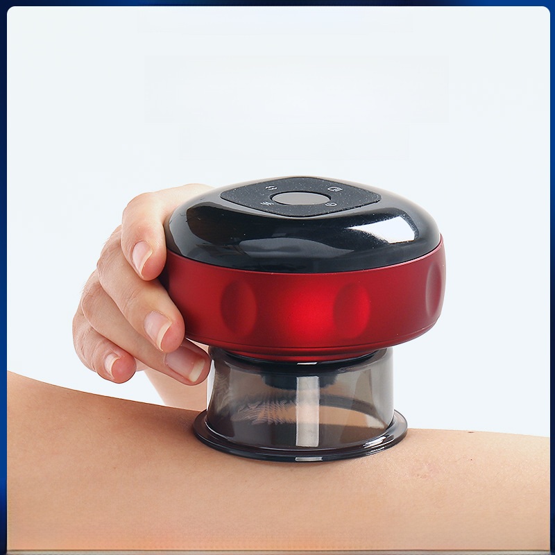 [25년형] 유럽인증 스마트 호흡 온열 마사지기 풀세트 12단조절 배기 마사지기