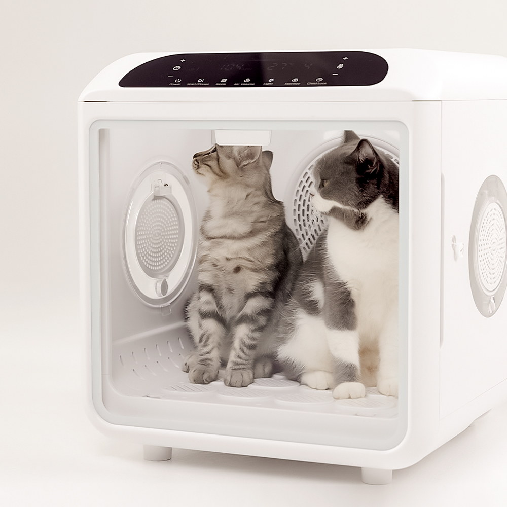 [저소음/음이온] 라빌리 펫드라이룸 강아지 고양이 드라이기 반려동물 털 건조기 털말리기