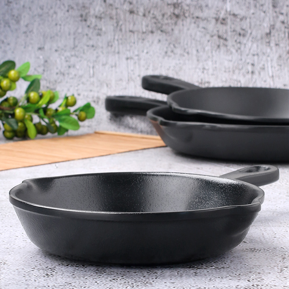 먹토 멜라민 그릇 앞 접시 나눔 반찬 중국집 식당 업소용 식기 17.3cm, 허브 손잡이접시 - 상세 이미지 2