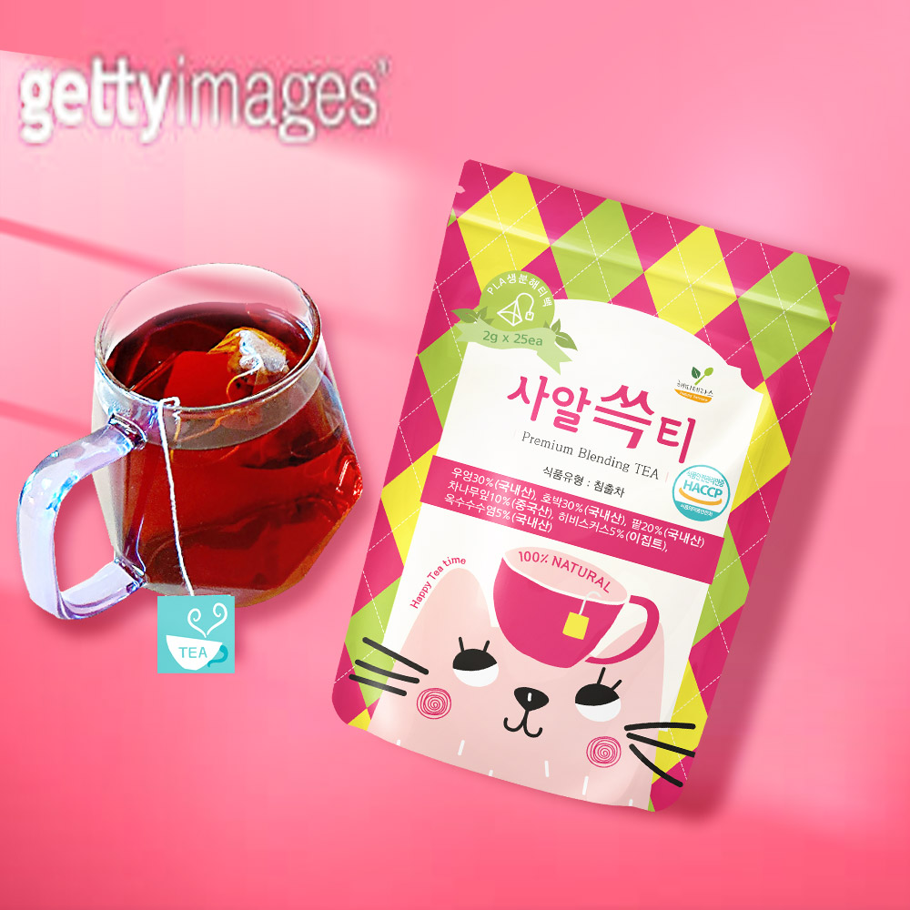 코오쓱티 올인원 환절기 블렌딩티 작두콩차 배도라지차 블렌딩차 티백