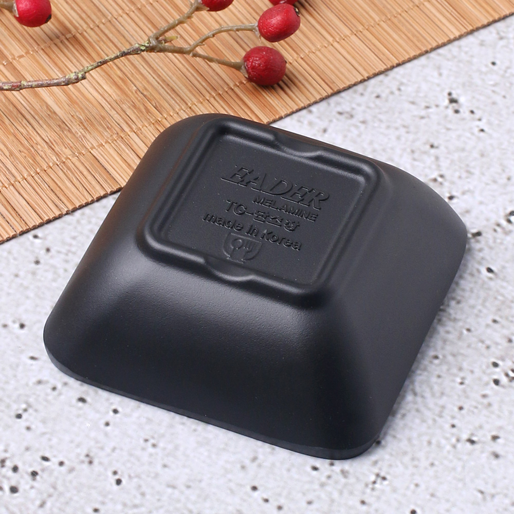 먹토 멜라민 그릇 앞 접시 나눔 반찬 중국집 식당 업소용 식기 7.3cm, 단초장종지 - 상세 이미지 4