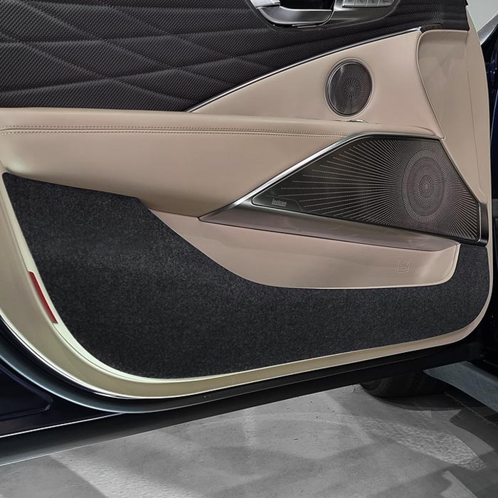 카프트 더 K9 도어커버 스크래치방지 용품 도어커버 1+2열 (그레이) - 메인 이미지