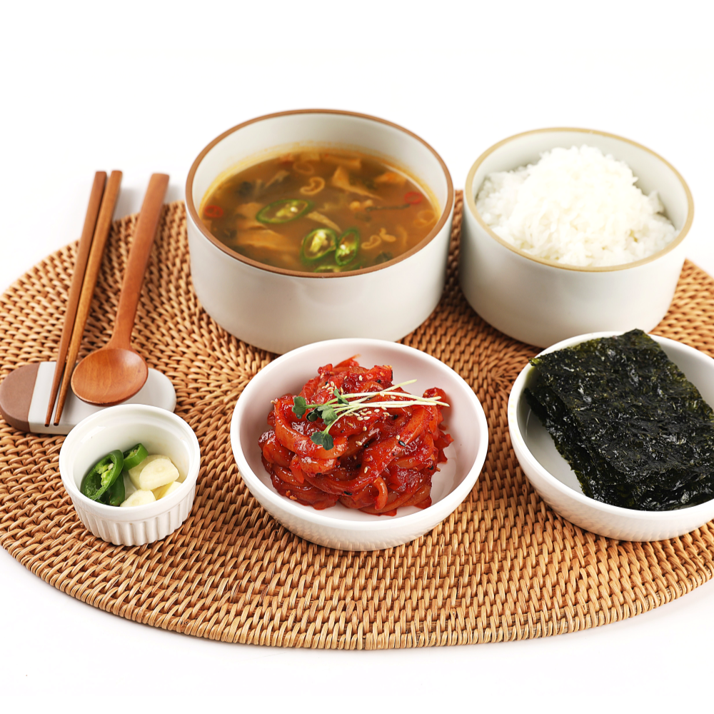 오징어젓갈 400g 오징어젓 국내제조 저염 밑반찬 젓갈 밥도둑 반찬 - 상세 이미지 3