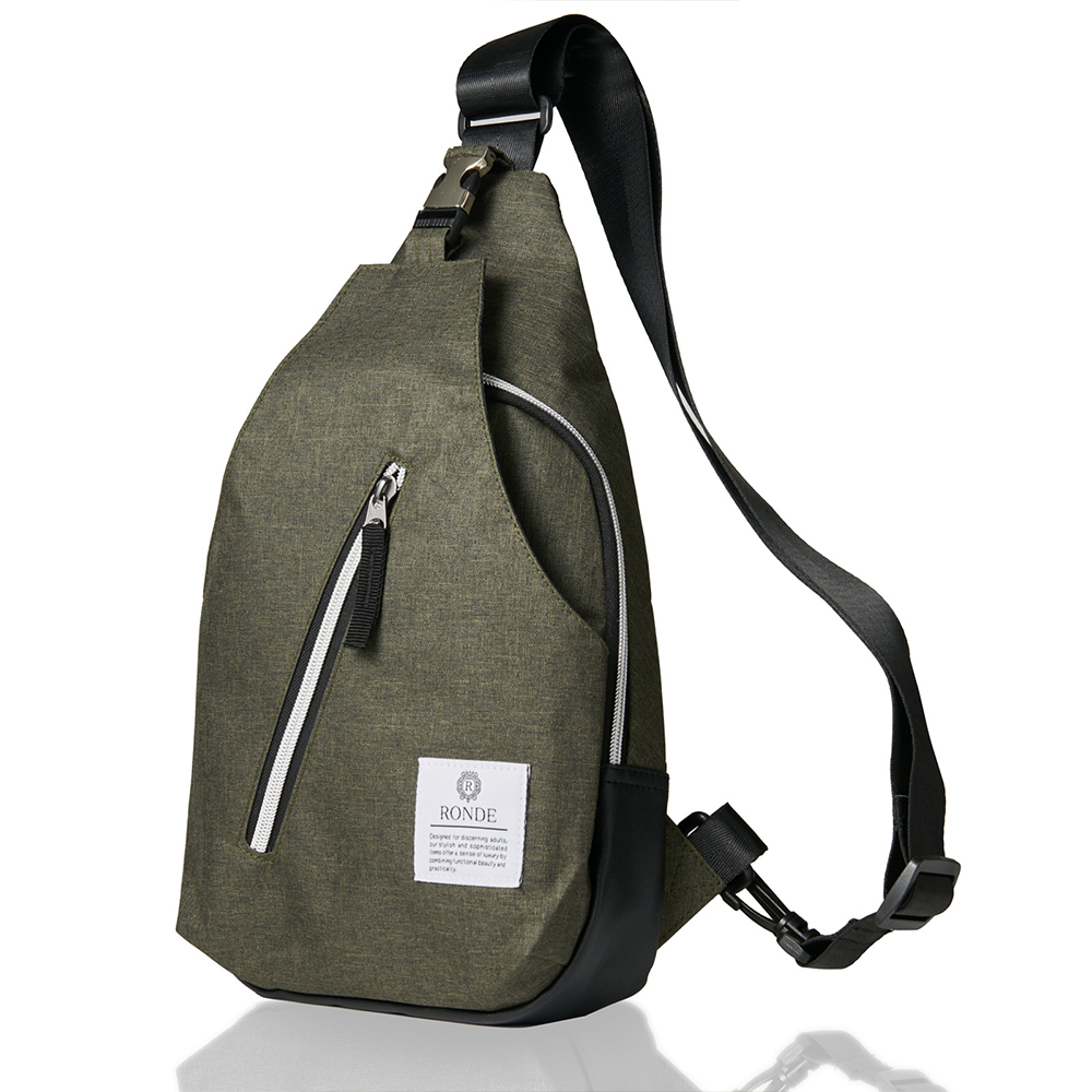 RONDE 컴팩트 패브릭 바디백 숄더백