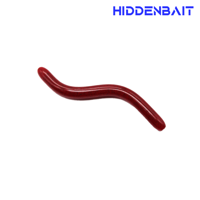 히든베이트 카르메 프리리그웜 배스낚시 배스루어 H003 WATERMELON, 10cm(4인치) - 상세 이미지 5