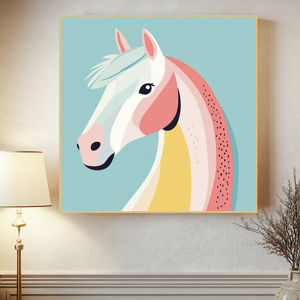 쥐(풍요) 80X80cm 캔버스액자 십이간지그림 이미지 7
