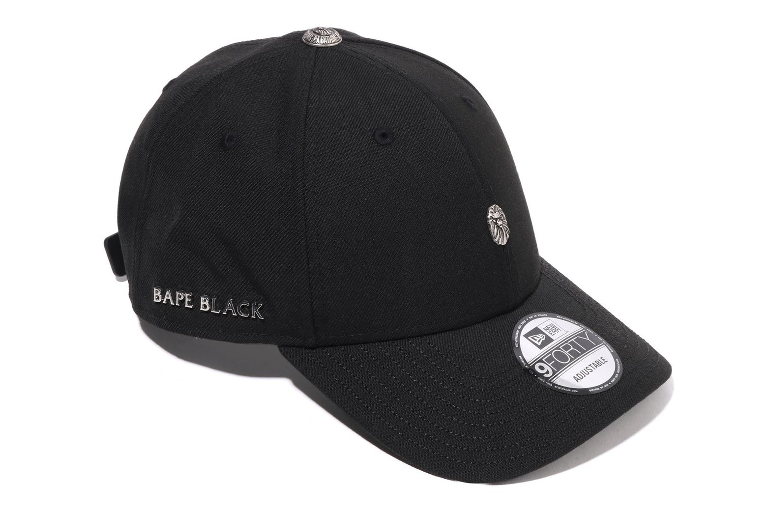 베이프 BAPE BLACK X NEW ERA 모자 LOGO CAP 1월 3주차 신상 1K73-180-909 - 상세 이미지 2
