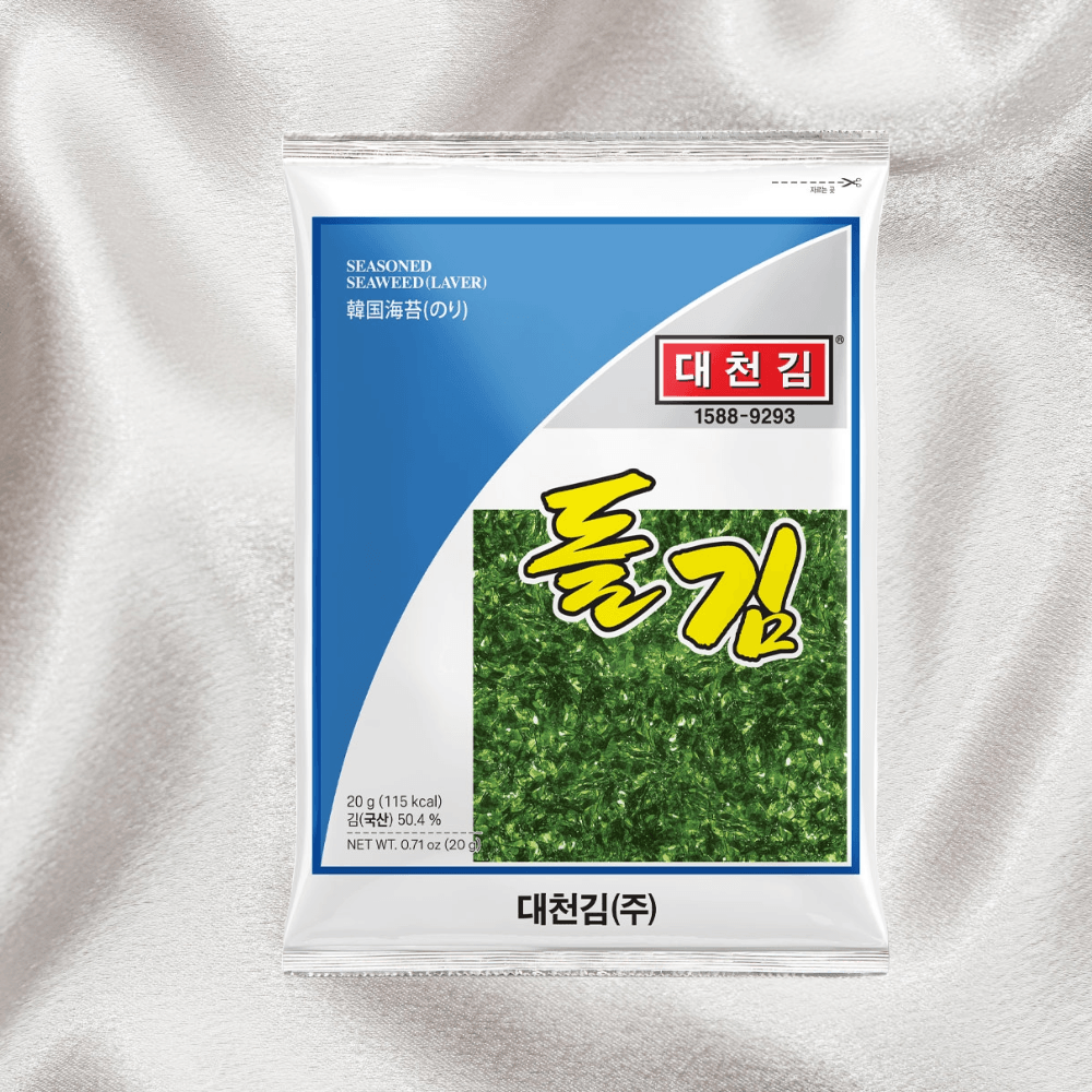 대천김 돌김 전장김 20g 20봉 : 오더퀄리티