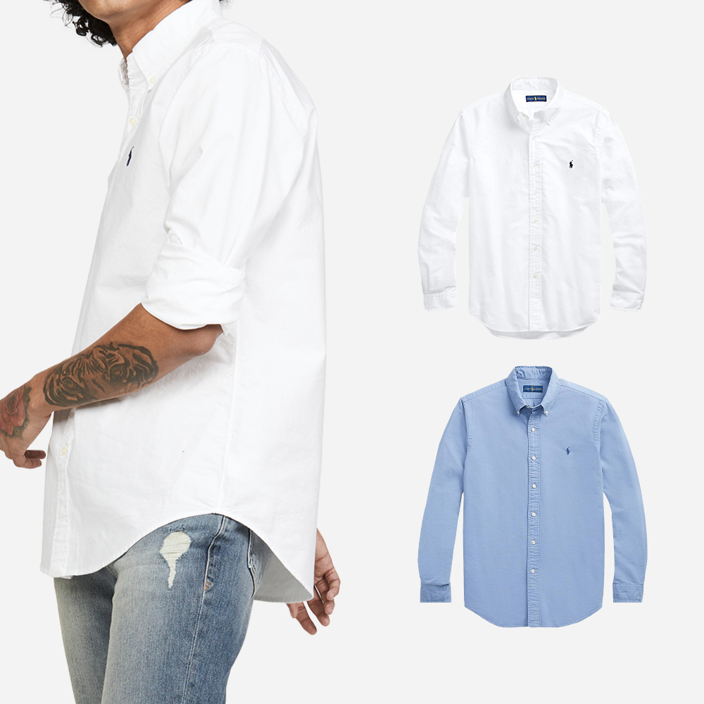 폴로 랄프로렌 남성 옥스포드 클래식핏 셔츠