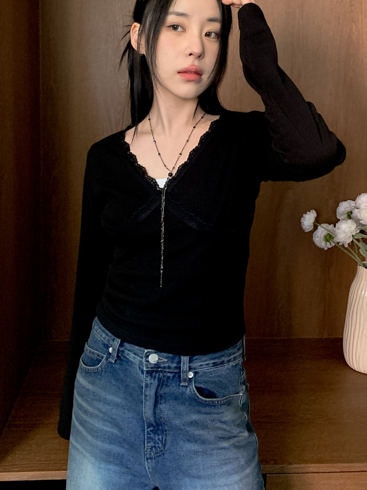[30%할인] 블랙 엑시티즈 롱 드롭 목걸이 상세 이미지 5