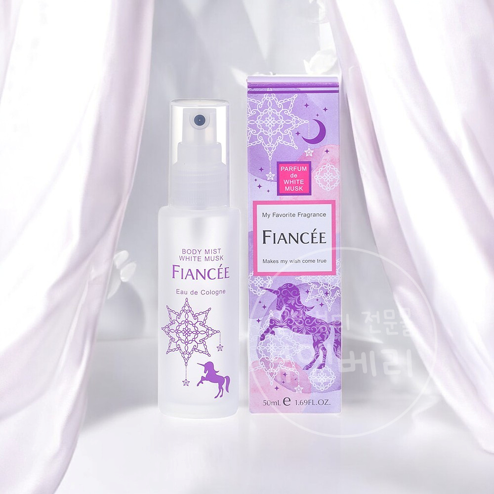피앙세 바디미스트 화이트머스크, 50ml, 1개 - 상품 이미지