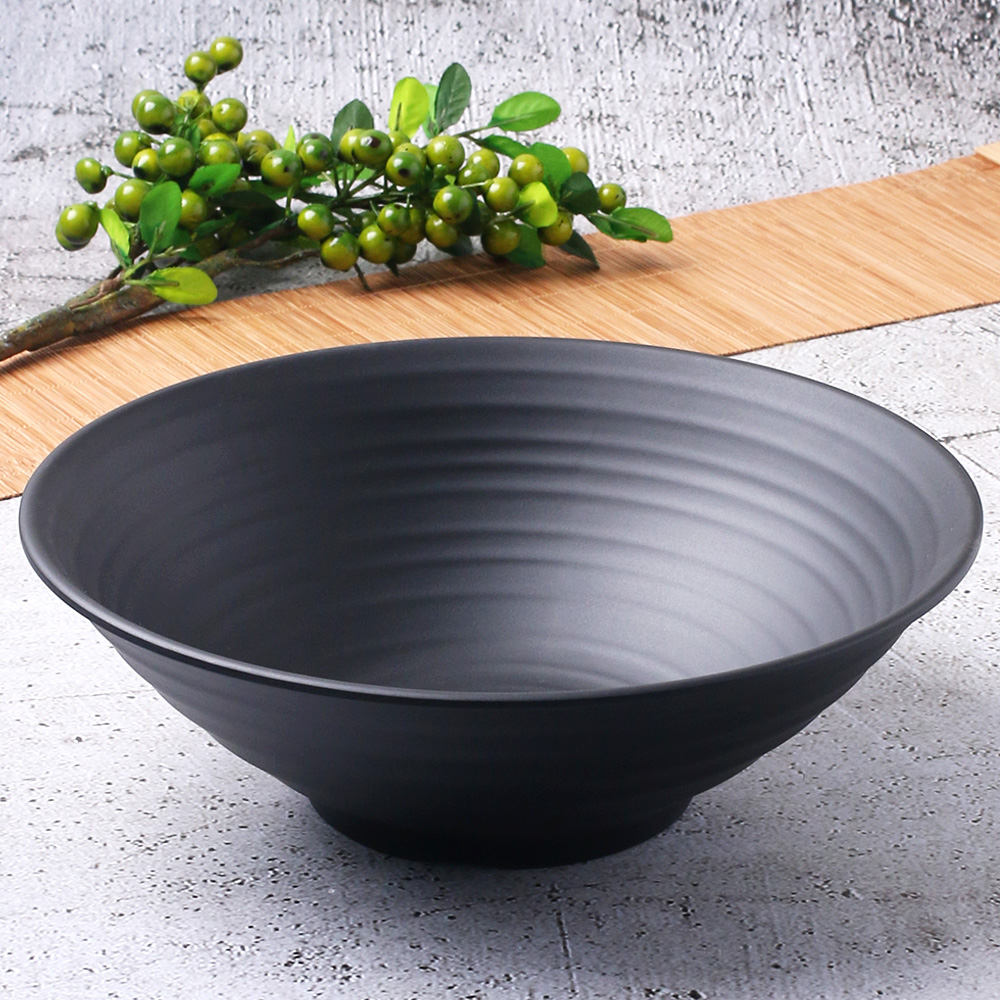 먹토 멜라민 그릇 앞 접시 나눔 반찬 중국집 식당 업소용 식기 25cm, 로하스면기 - 상품 이미지