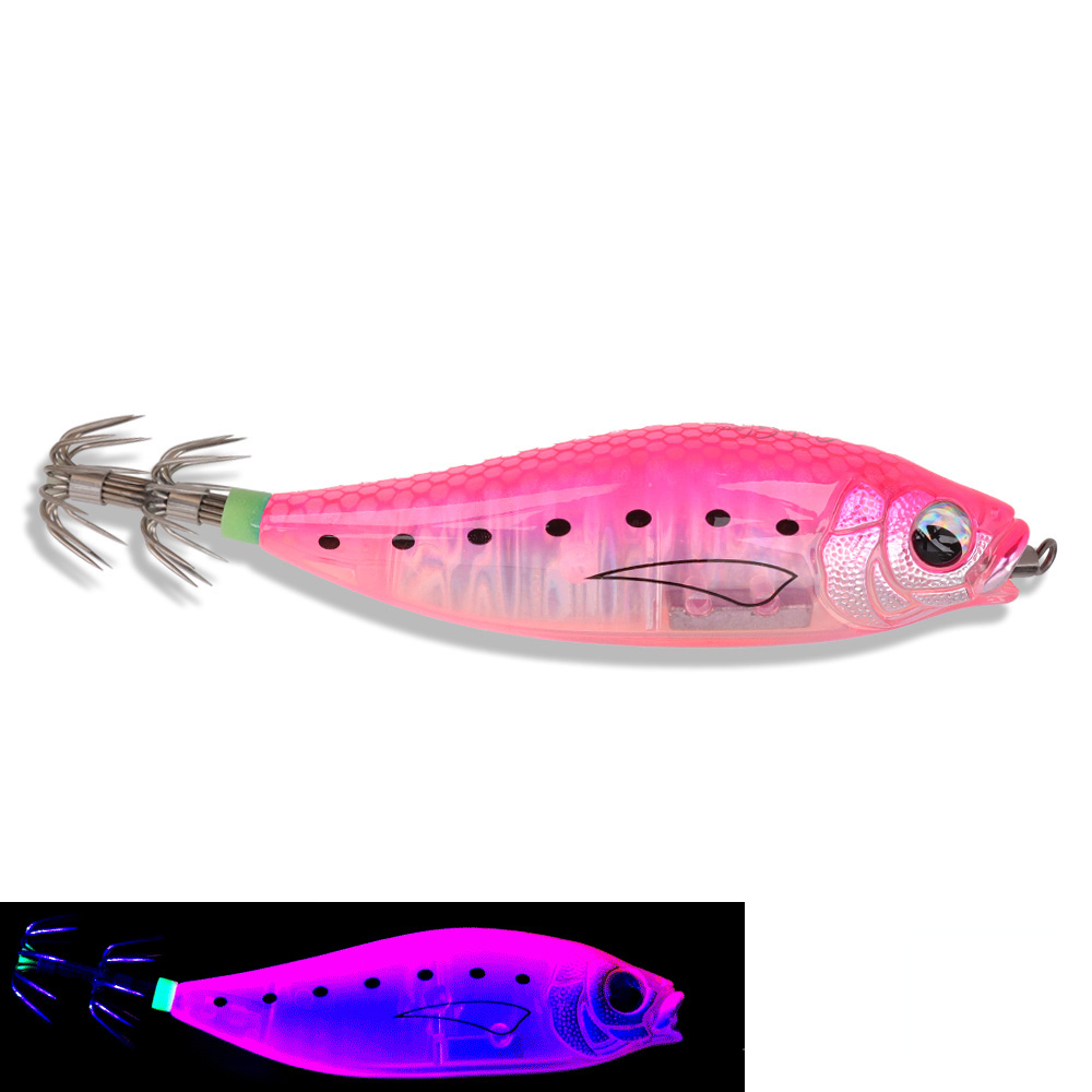 캣츠크로우 모잉 롤링에기 심해 갑오징어 쭈꾸미 에기 No.11 핑크, 7cm