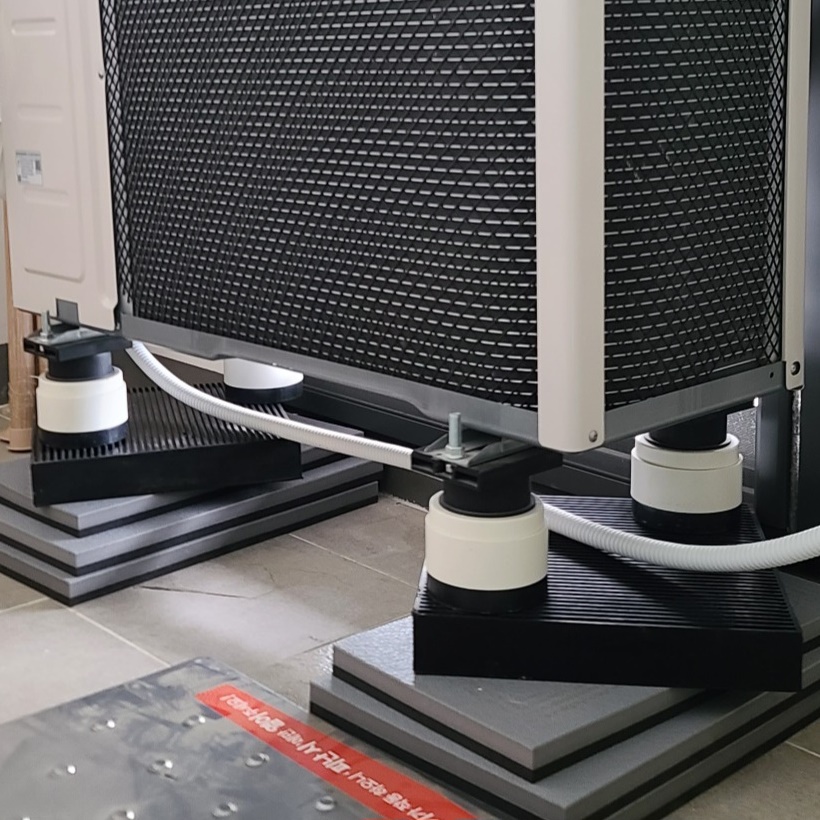 덕진스펀지 공기청정기 매트 2장 방진 진동 재봉틀 3D프린터 제습기 소음방지 270x450