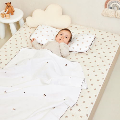 라비킷 아기 방수패드 건조기 사용 가능 캐릭터 신생아 방수요 L 슈퍼싱글 사이즈