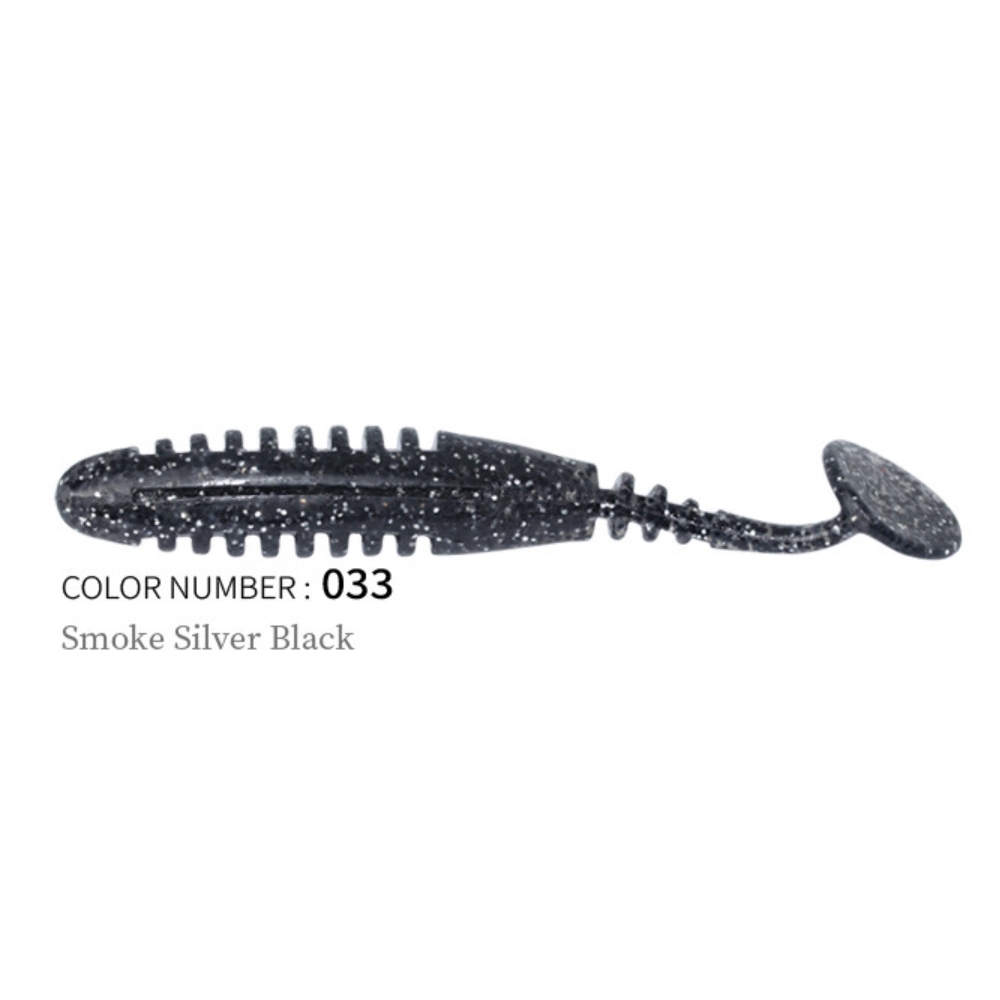 캣츠크로우 크라캣 플로팅웜 033 스모크 실버 블랙, 15.2cm(6인치) - 상세 이미지 3
