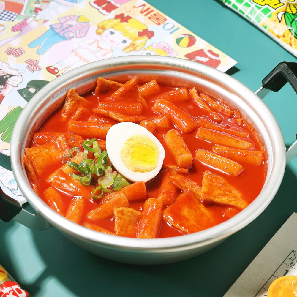 푸딩팩토리 베스트셀러 옛날 국물떡볶이 570g x 4팩 - 상품 이미지