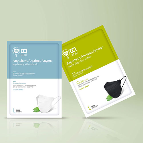 순수아띠 KF80 새부리형 마스크 대형