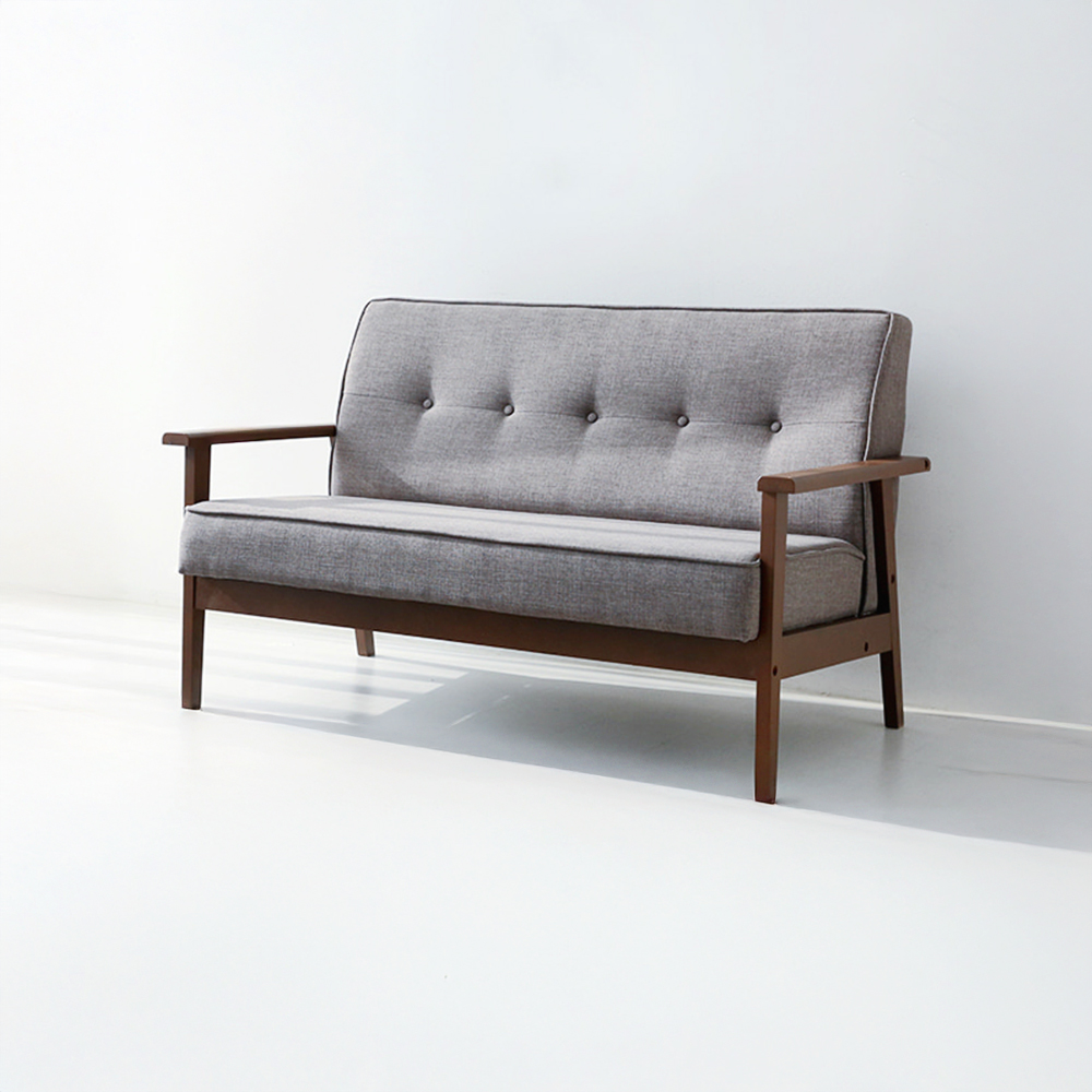 TARDO 소파 NRSFM77127 스툴미포함, 그레이 5928.2025, 2인용