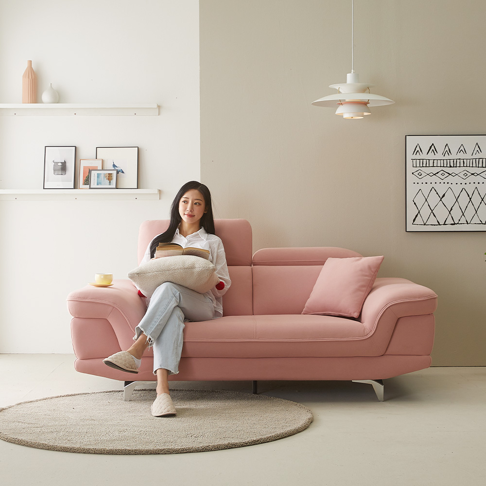 서광퍼니처 에이든 아쿠아텍스 패브릭 이지클린 4인소파