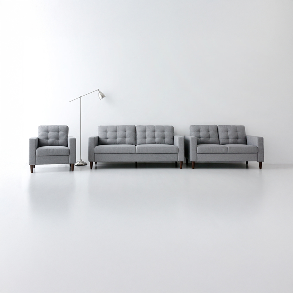 DACONA 2인 소파 F4007SSK 그레이 6719.3942, 2인용