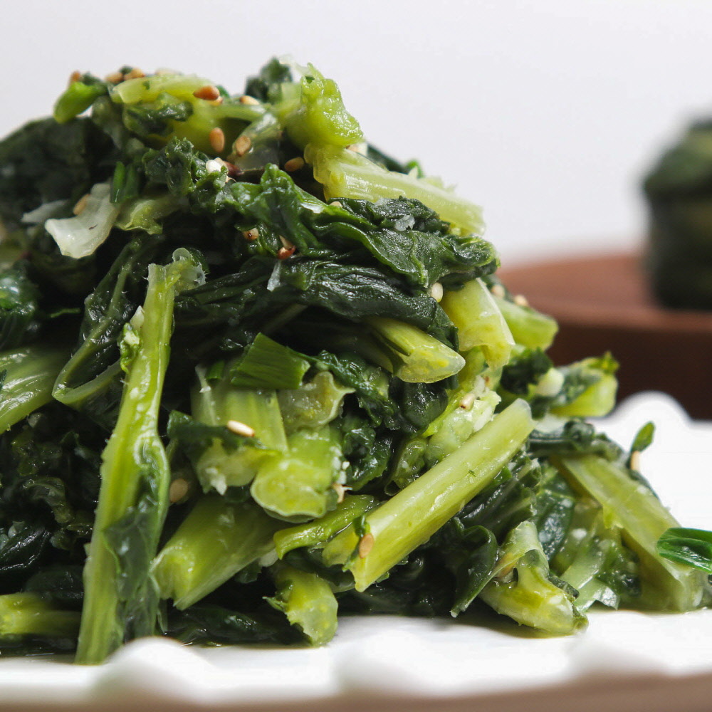 삶은 시래기 나물 [ 무청 시래기 500g (냉동) ] 부드러운 무우청 된장국재료 - 상세 이미지 4