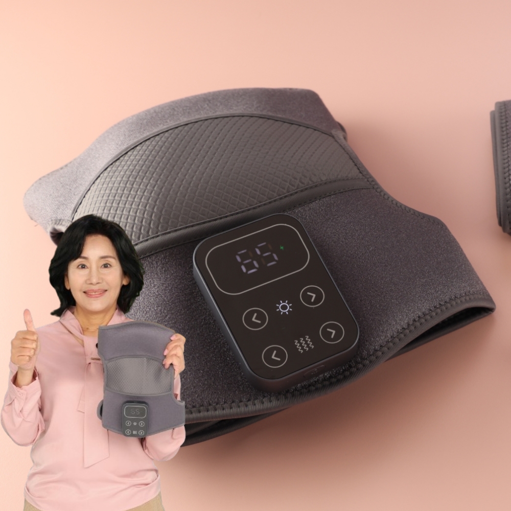 홍여진 온몸애 찜질박사 찜질기 1세트 진동 허리찜질 무선 전기 온열찜질기