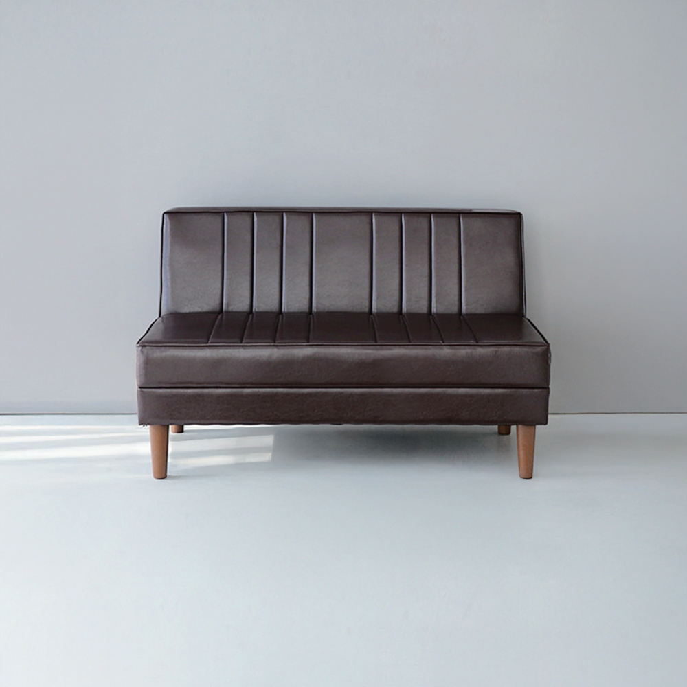 ROMENTO 2인소파 일자형 브라운 9527.2710