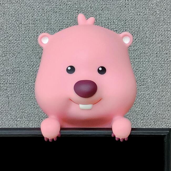 잔망루피 내비게이션 방향제 차량용 모니터 걸이형 탈취제 새차 선물 블랙체리