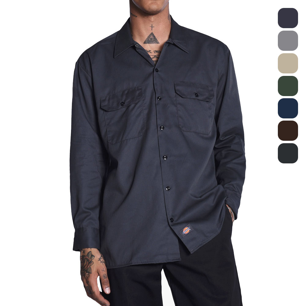 디키즈 워크 셔츠 긴팔셔츠 574