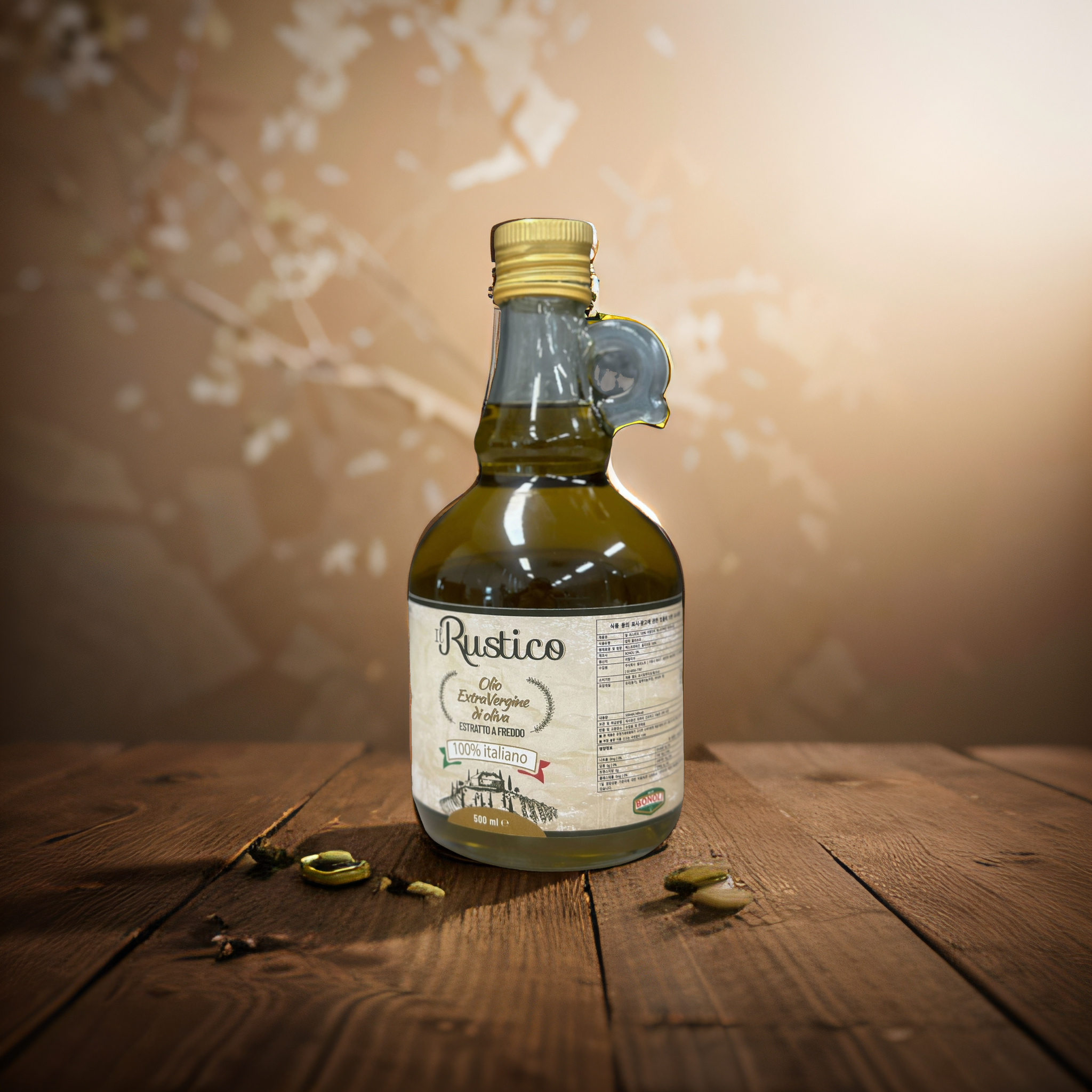 일 러스티코 냉압착 엑스트라버진 올리브오일 500ml 1000ml - 상세 이미지 4