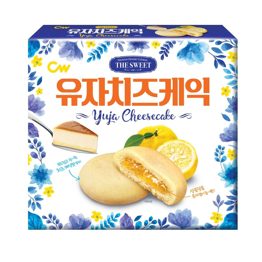 청우 유자치즈케익 쿠키 상큼한 유자쿠키 (190g) : 펜모아