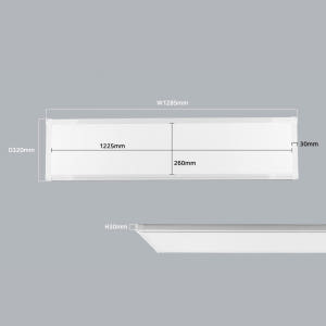 LED등 LED평판조명 플라인 직하 엣지등 1285x320 50W 거실 ... 솔직 후기 | 실제 배치 사진 포함 - 상품 이미지 4