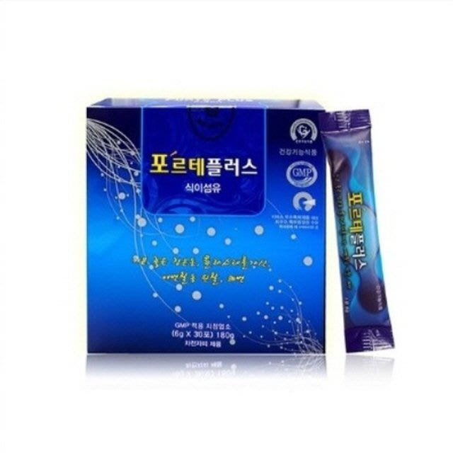 포르테플러스 식이섬유 6g / 쾌변 장건강 콜레스테롤개선 60포