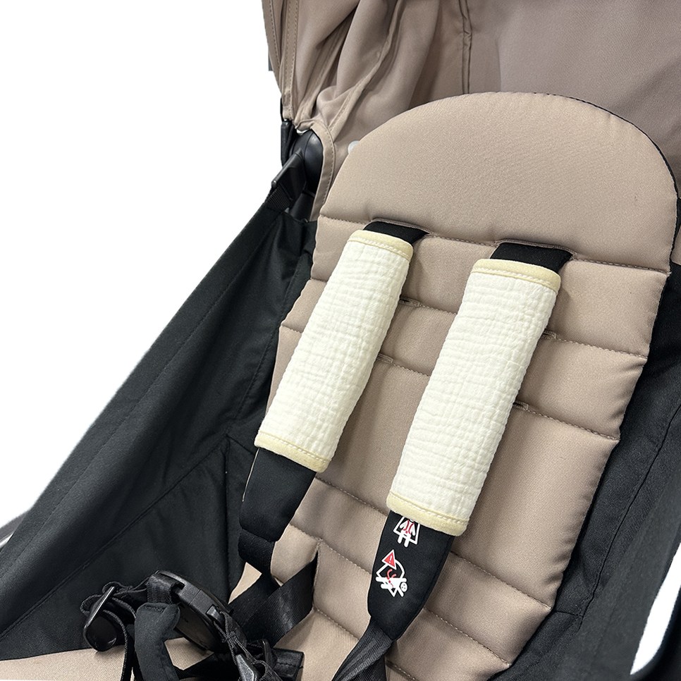 유모차 안전벨트 커버 침받이 어깨 커버 패드 무형광거즈