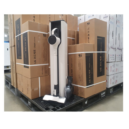 LG전자 [LG전자 코드제로] AX920BHE 오브제컬렉션 올인원타워 무선청소기 GD [물류센터 무료 배달설치 상품]