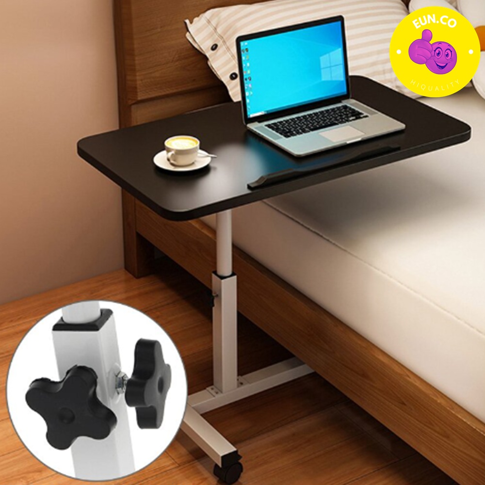 침대 사이드 테이블 협탁 선반 이동식 높이조절 미니 책상