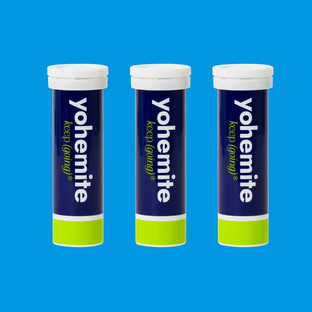 무설탕 이온음료 요헤미티 워터 청포도맛, 36g, 3개