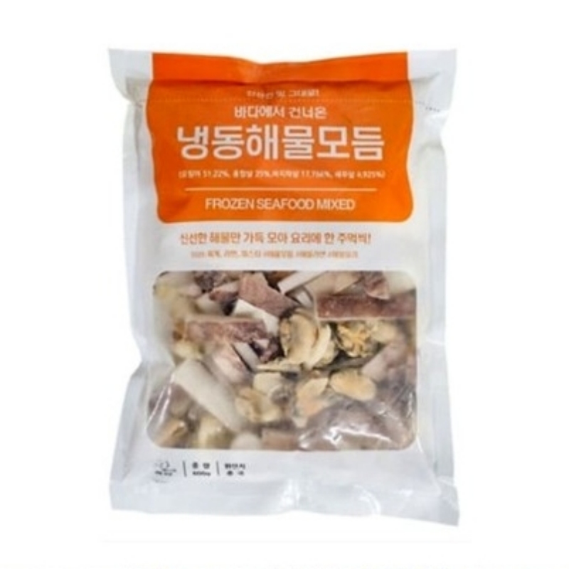 냉동해물믹스 냉동해물모듬 모둠 짬뽕 600g 이미지 7