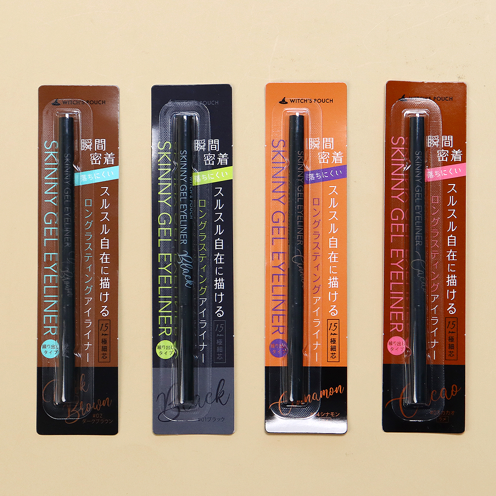 위치스파우치 1.5mm 초슬림 스키니 컬러 젤 아이라이너 5종 - 메인 이미지