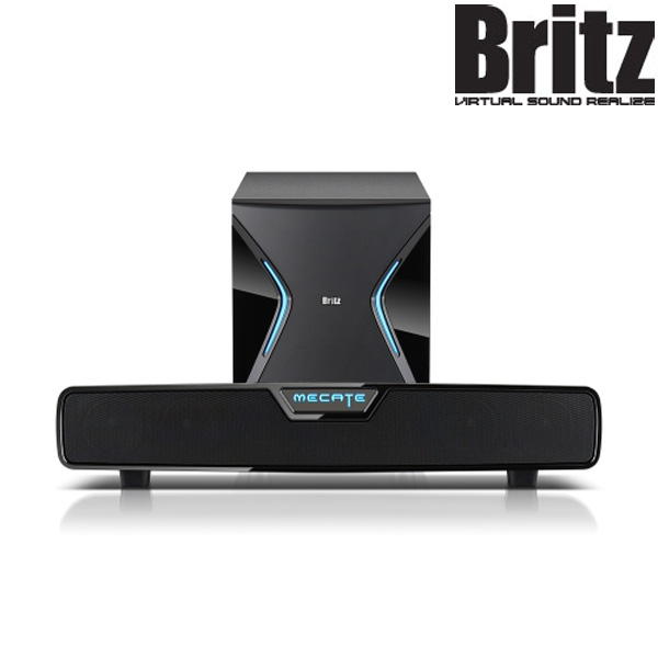 브리츠 BR-GS7000 2.1채널 스피커 TV사운드바 블루투스 LED라이트 - 상세 이미지 2