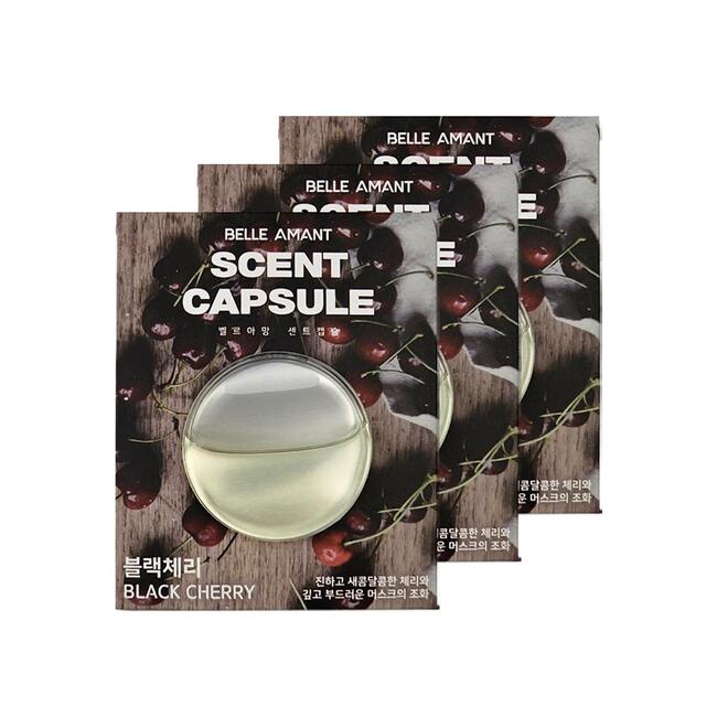 벨르아망 센트캡슐 4ml 리필키트 걸이형 혼합 리필 3개입 각 1개입 차량용 방향제 - 상세 이미지 4