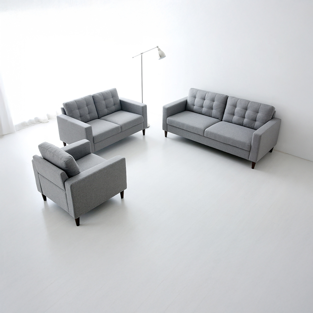 DACONA 2인 소파 F4007SSK 그레이 6719.3942, 2인용